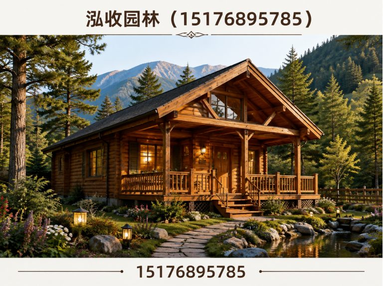 长沙防腐木展示图